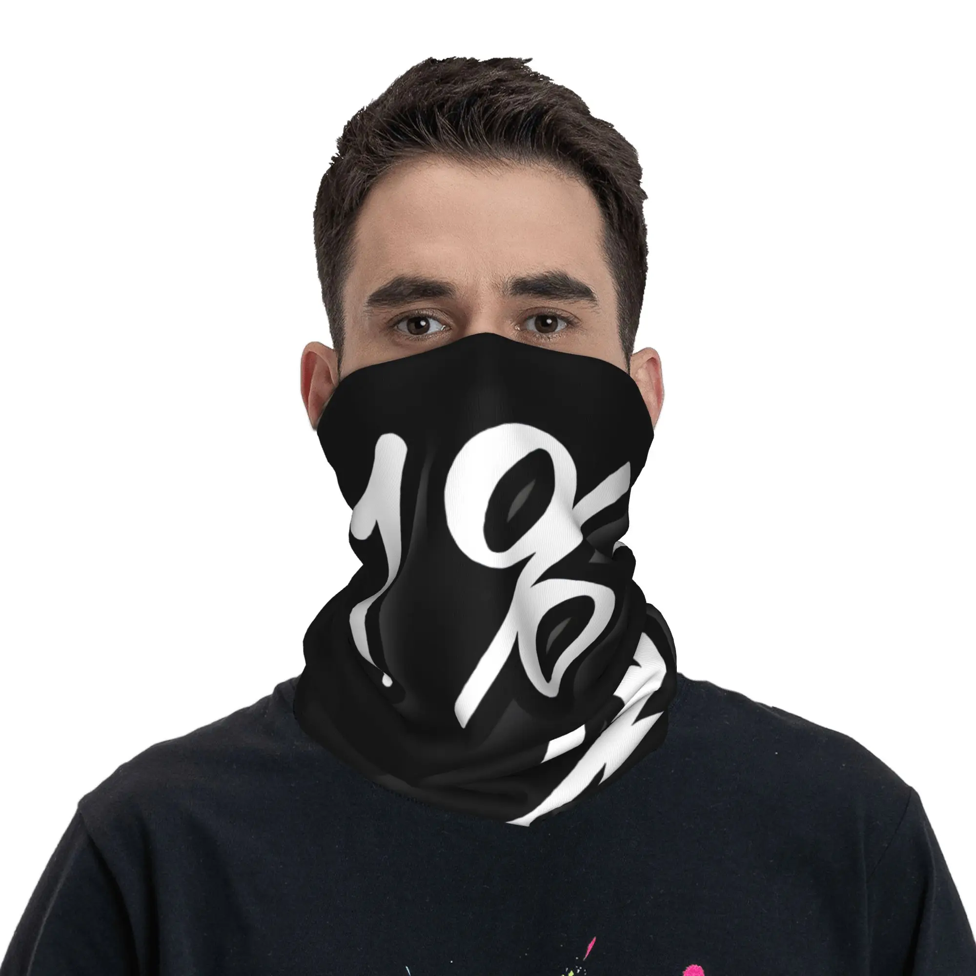 

Custom 1% One Percent Winter Headband Neck Warmer Women Men Hiking Cycling Tube Scarf Face Bandana Gaiter
