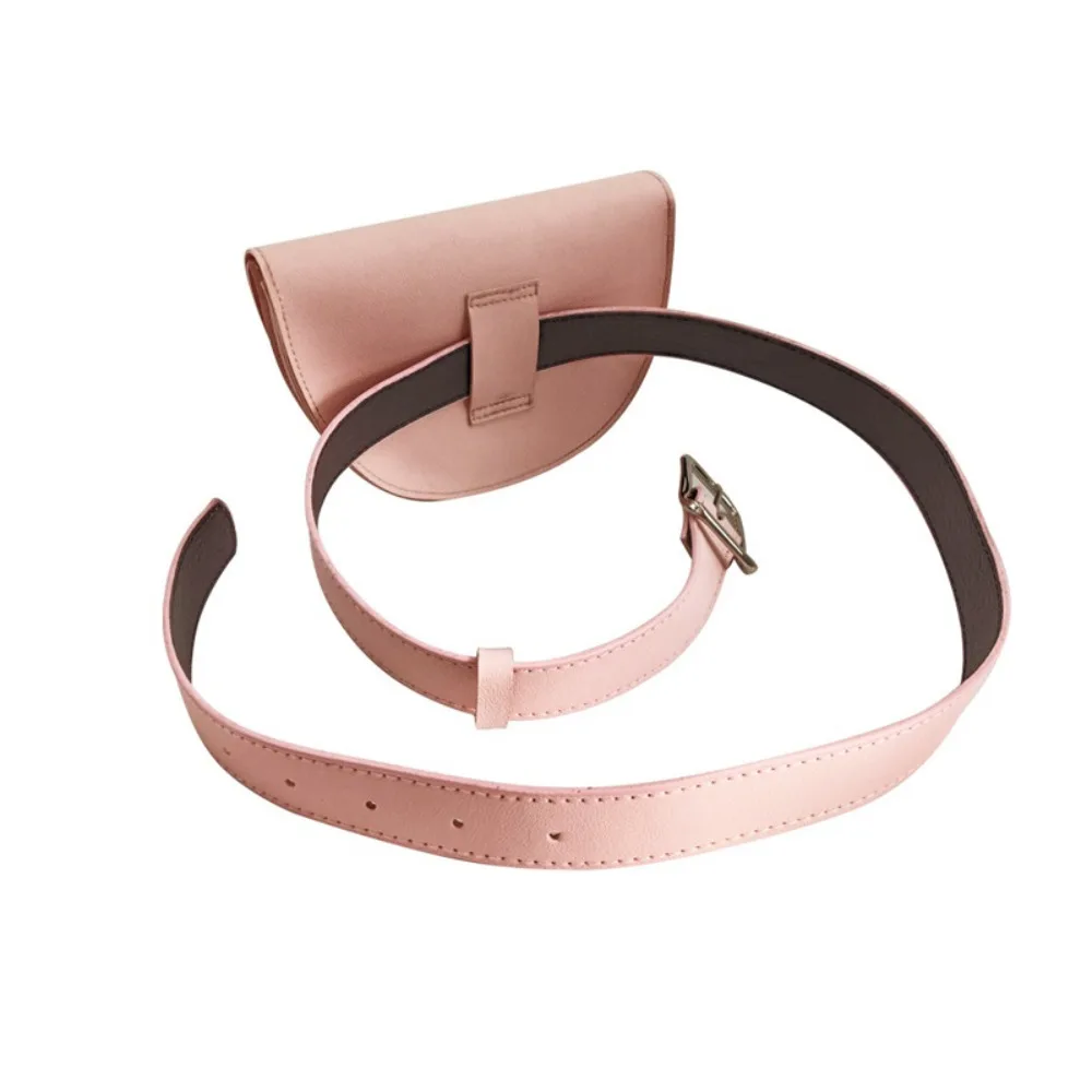 Range Finder Golf Waist Bag with Belt PU Leather Golf Rangefinder Bag Fashion Ball Storage Golf Rangefinder Case Golf Course