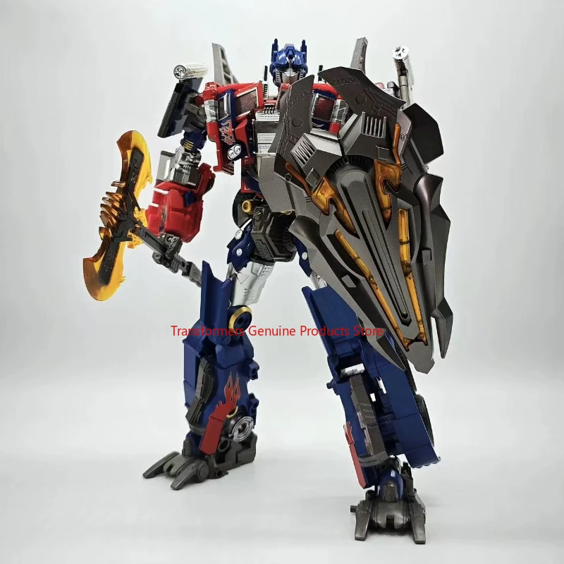 ألعاب رائجة البيع محول Black Apple M-01 Optimus Prime هدية عيد ميلاد شخصيات روبوت شخصيات متحركة نموذج يدوي