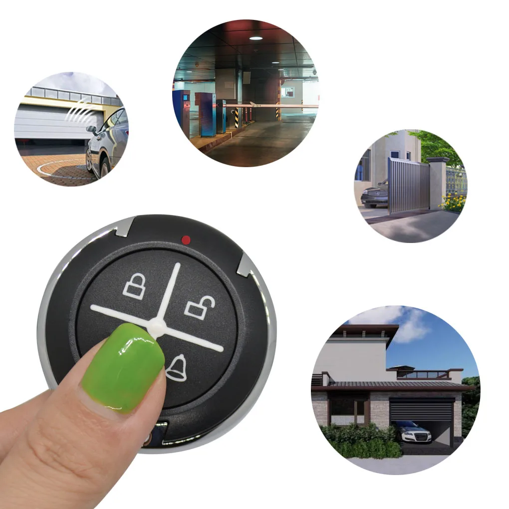 copy 433.92MHz Garage Remote Control Door 100% replication Compatible remote control