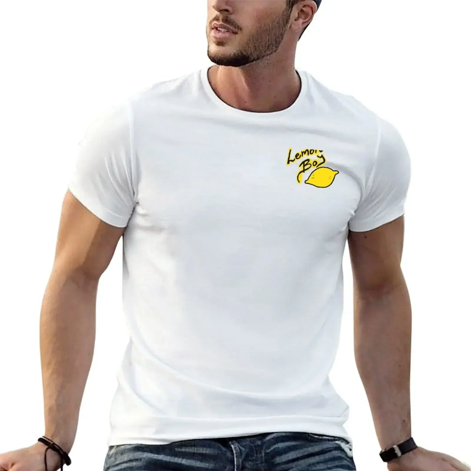 Lemon boy T-Shirt tops shirts graphic for a boy cute tops men clothings