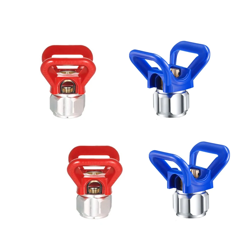

4 Airless Paint Sprayer Nozzle Bases Airless Paint Gun Assembly Spray Nozzle Tools Compatible with Airless Sprayers