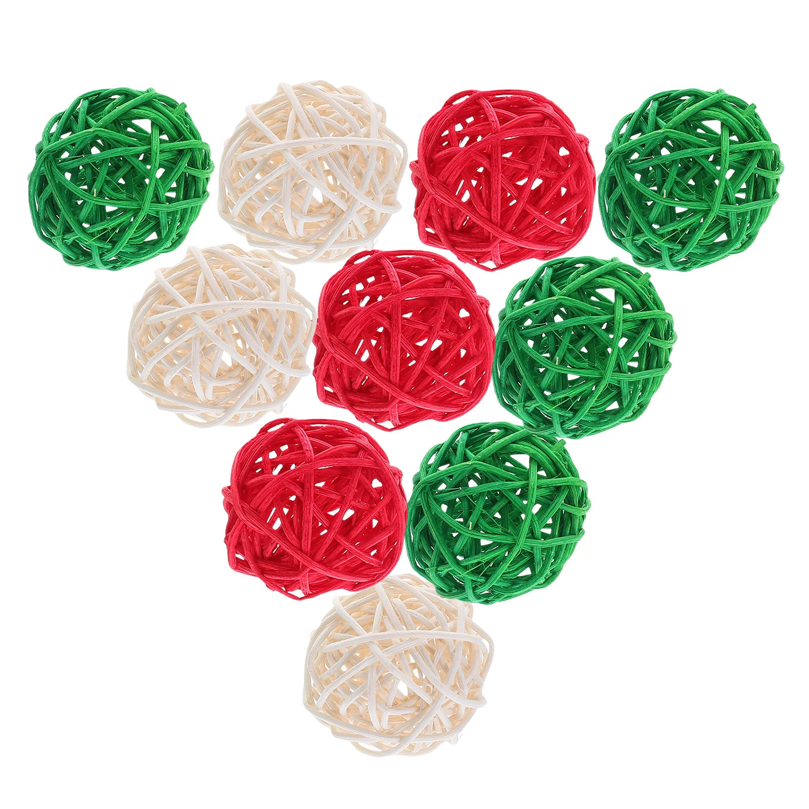 

15Pcs Decorative Rattan Balls 5Cm Natural Handwoven Spheres for Vase Filler Aromatherapy Stick Replacement Table Accessories DIY