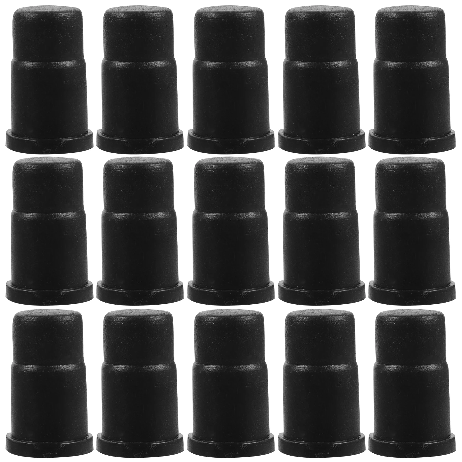 

40pcs Caster Cap Wheel Socket Replacement Parts 19x32 Furniture ABS Sleeve Inserts For Caster Mounting Inserts Castor Hardware
