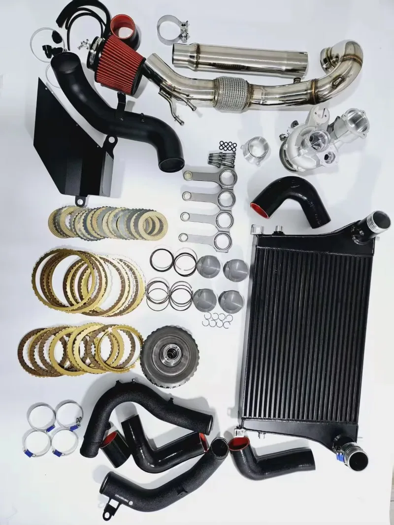 MQB Platform EA888 Gen3 High Performance Engine Upgrade Kit With 535 Turbo Forged Piston Rod Intercooler