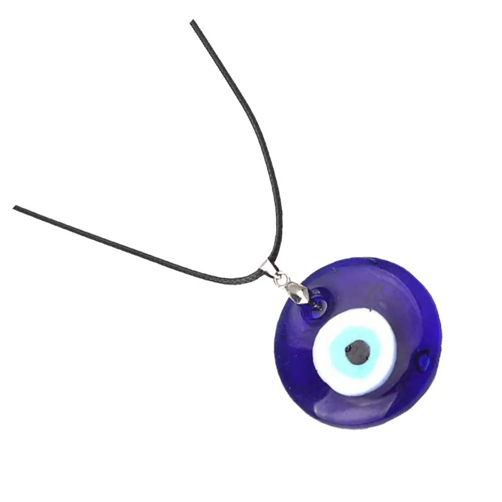 3Pcs Evil Eye Necklace Retro Male Necklace Fine Details Great Workmanship Comfortable Wear Stylish Cool Themed Jewelry