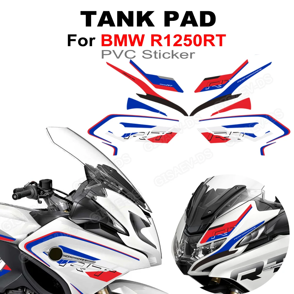 

Мотоцикл для BMW R1250RT R 1250 RT, чехлы для багажника, защитные ручки для бака, комплект наколенников, наклейки, обтекатель, наклейки на крыло