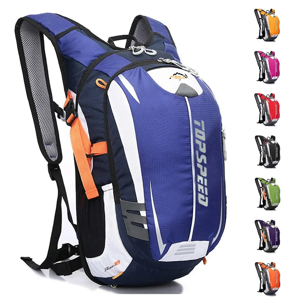 

Hot 18L Waterproof Climbing Hiking Backpack Cover Bag Camping Mountaineering Backpack Sports Outdoor Bike Bag Men Women