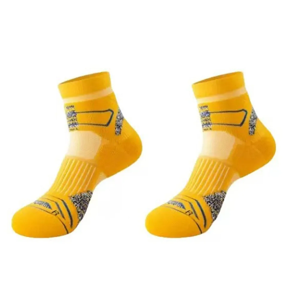 

Multicolor Marathon Running Socks Odor Prevention Sweat Absorption Cycling Socks Thick Towel Bottom Wear-resistant Sports Socks