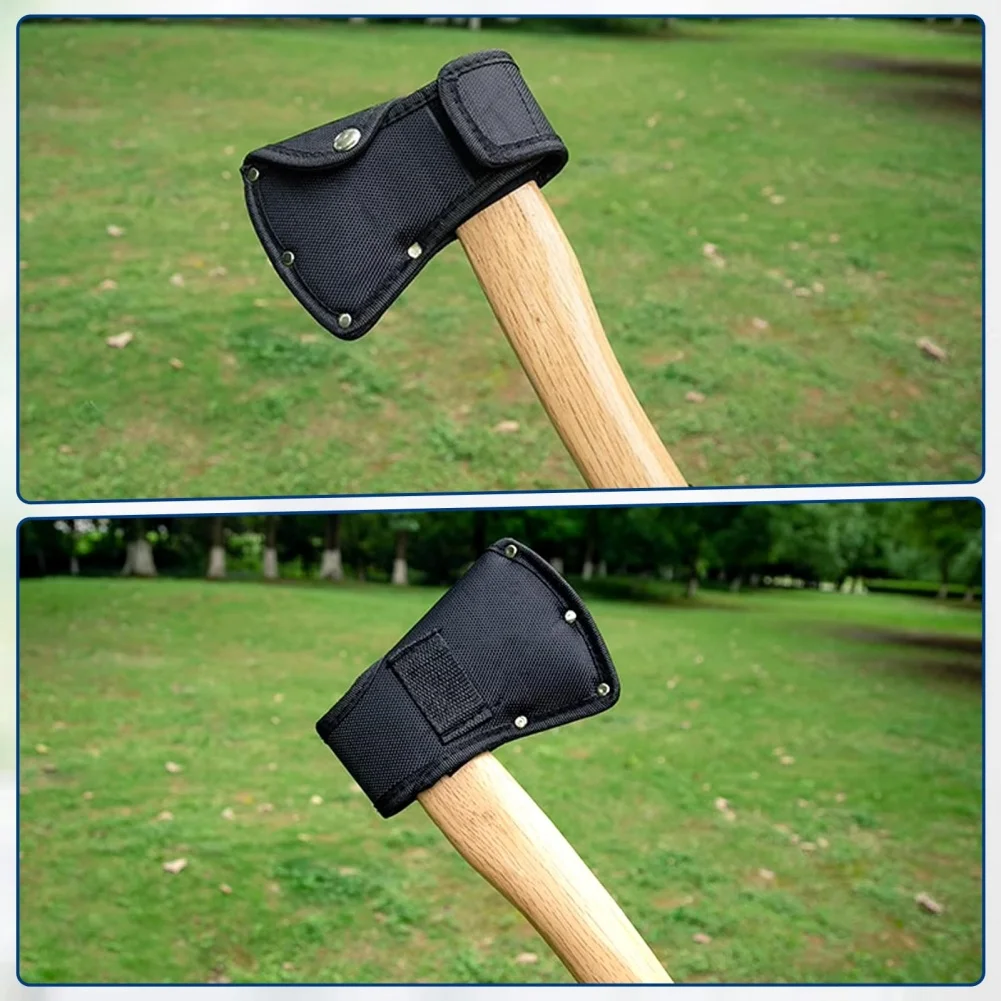 For Outdoor Activities Ax Holster Nylon Axe Protection Sleeve Fishing Belt Attach Cover Rivet Reinforced Edges