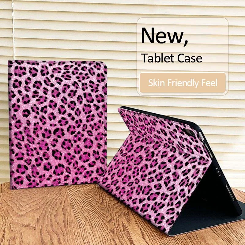 

Cartoon Leopard Print Pink Glitter For Lenovo Xiaoxin Lenovo Tab Pad Pro Plus GT K10 P11 M10 Legion Y900 Y700 Inch Tablet Case