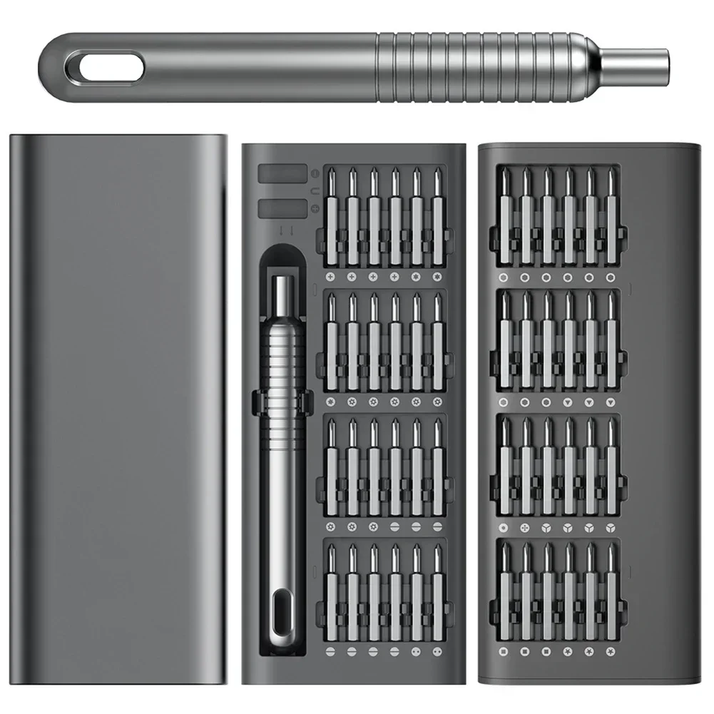 1set 51 In 1 Screwdriver Set 167mm/6.57in Small Screwdriver Set For-PRECISION Screwdriver Set Includes 51 Different Bit Sizes