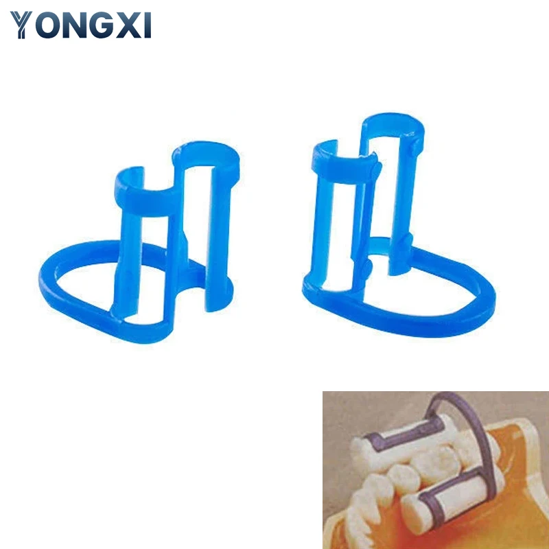 

YONGXI Dentistry Tools Cotton Roll Holder Disposable Blue Clip For Dental/Dentist Clinic Dental Supplier 20/50pcs