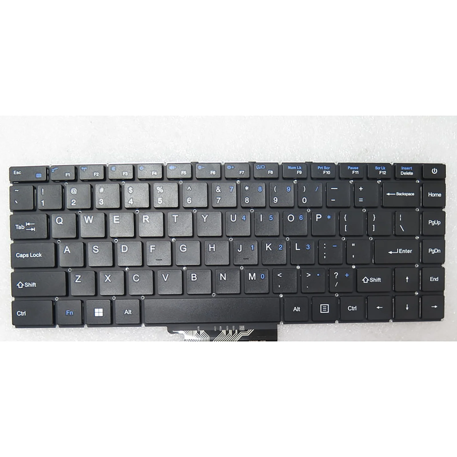 

Американская раскладка для клавиатуры ноутбука Shanzhai PN MB2906025 F0008-025 без подсветки