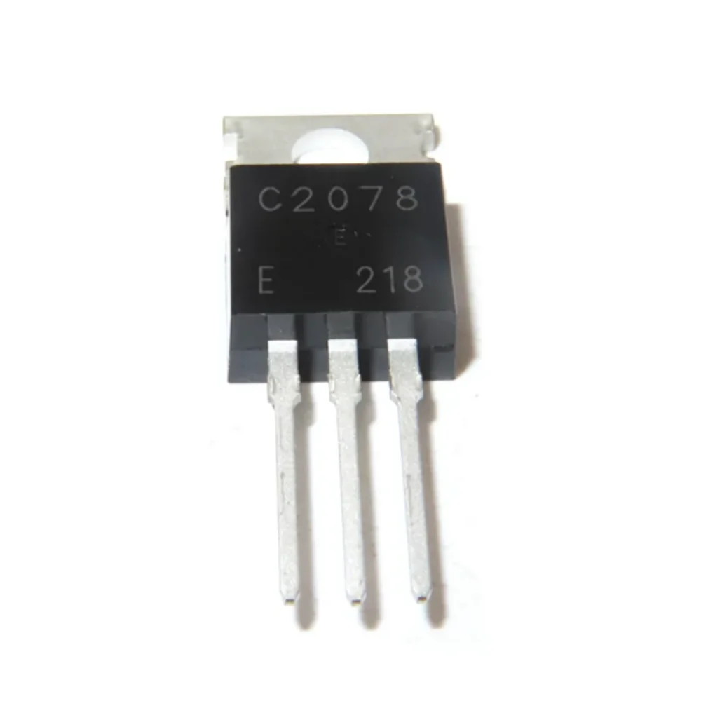 5PCS 2SC2078 C2078 E In-line TO-220 Power Transistor Triode 3A/80V