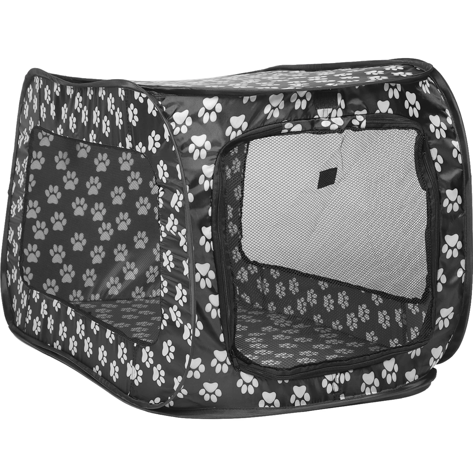

Pet Tent Fence 600D Cloth Folding Crate for Dogs Cats Shade Cage Indoor Outdoor Toys Portable Easy Storage Travel Exhibitions