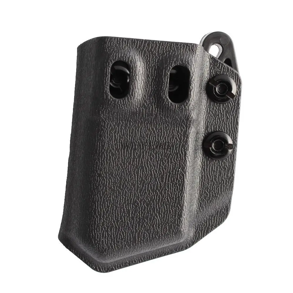 9mm/.40 Double Stack Magazine Case Right Left Magazine Pouch IWB/OWB for GL CZ S&W H&K SIG P365 PX4 P226 Hunting Gear