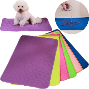 Wiederverwendbare Hund Pee Pad Decke Saugfähige Windel Waschbar Welpen Training Pad Haustier Bett Urin Matte für Haustier Auto Sitz Abdeckung Haustier Liefert