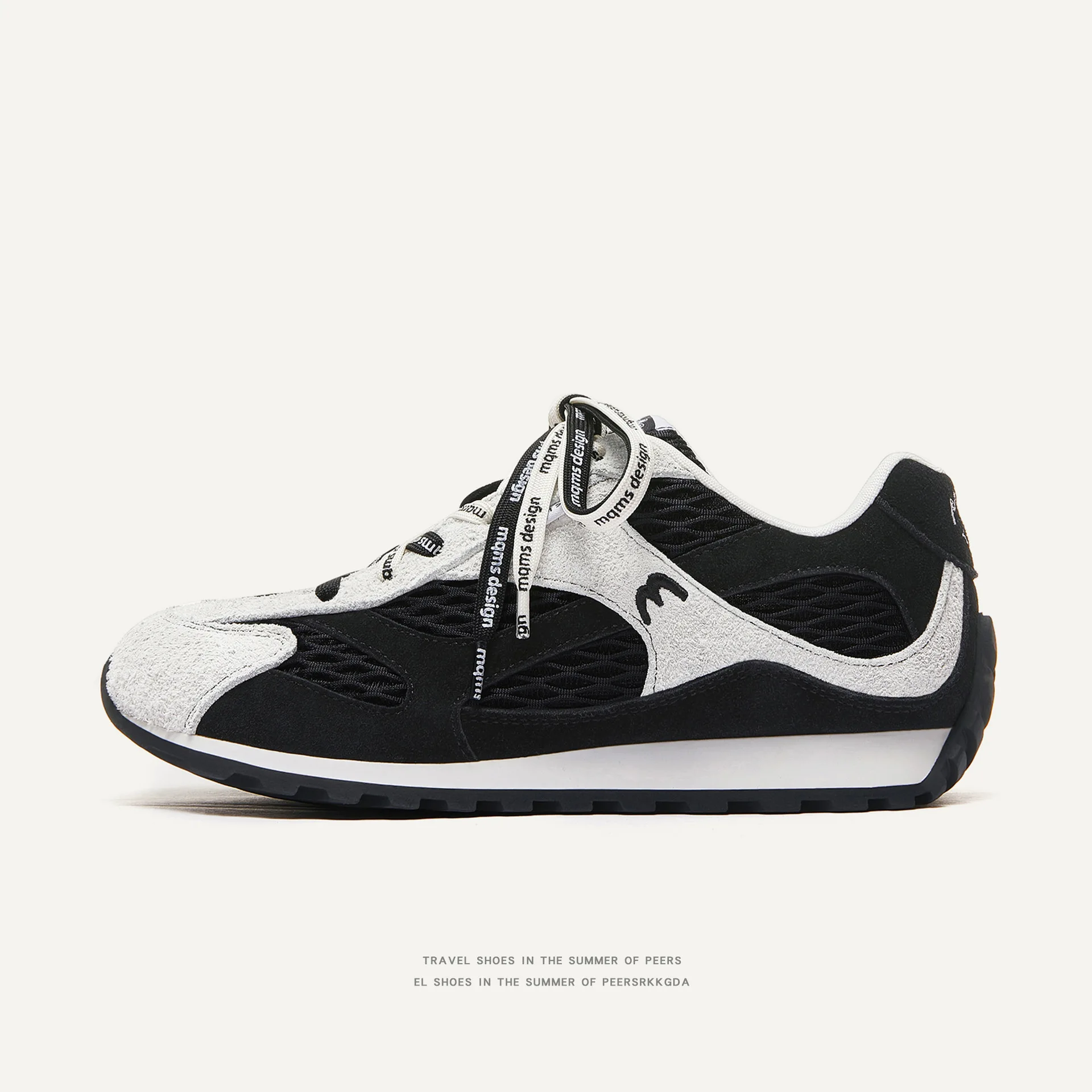 

2026 New Breathable Mesh Sports and Leisure Shoes for Men and Women High Street Men and Women Increased Lace-up Leisure Shoes