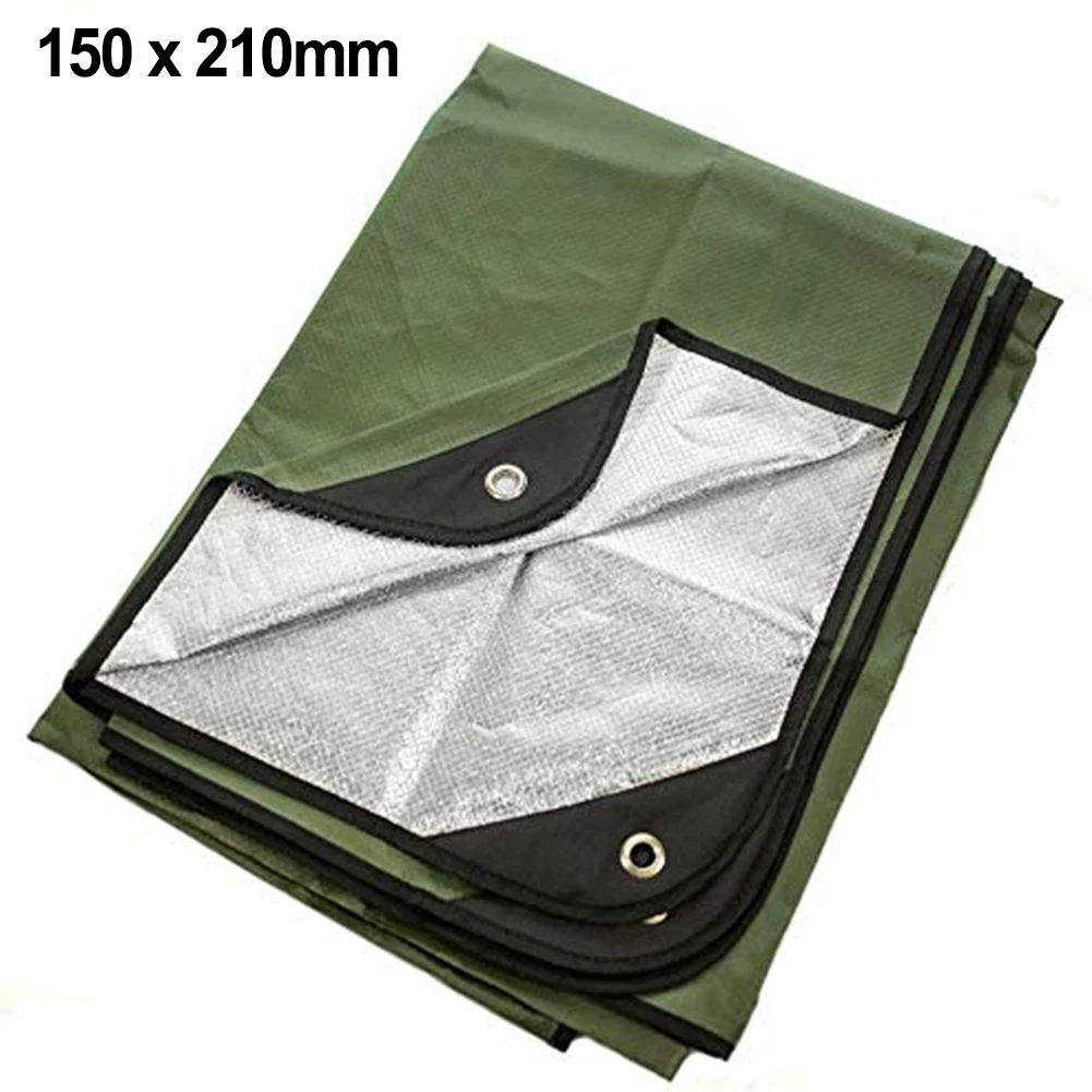 Camping Blanket All-Weather Blanket Camping Trip Compact Design Easy Transportation Reflective Technology For Camping