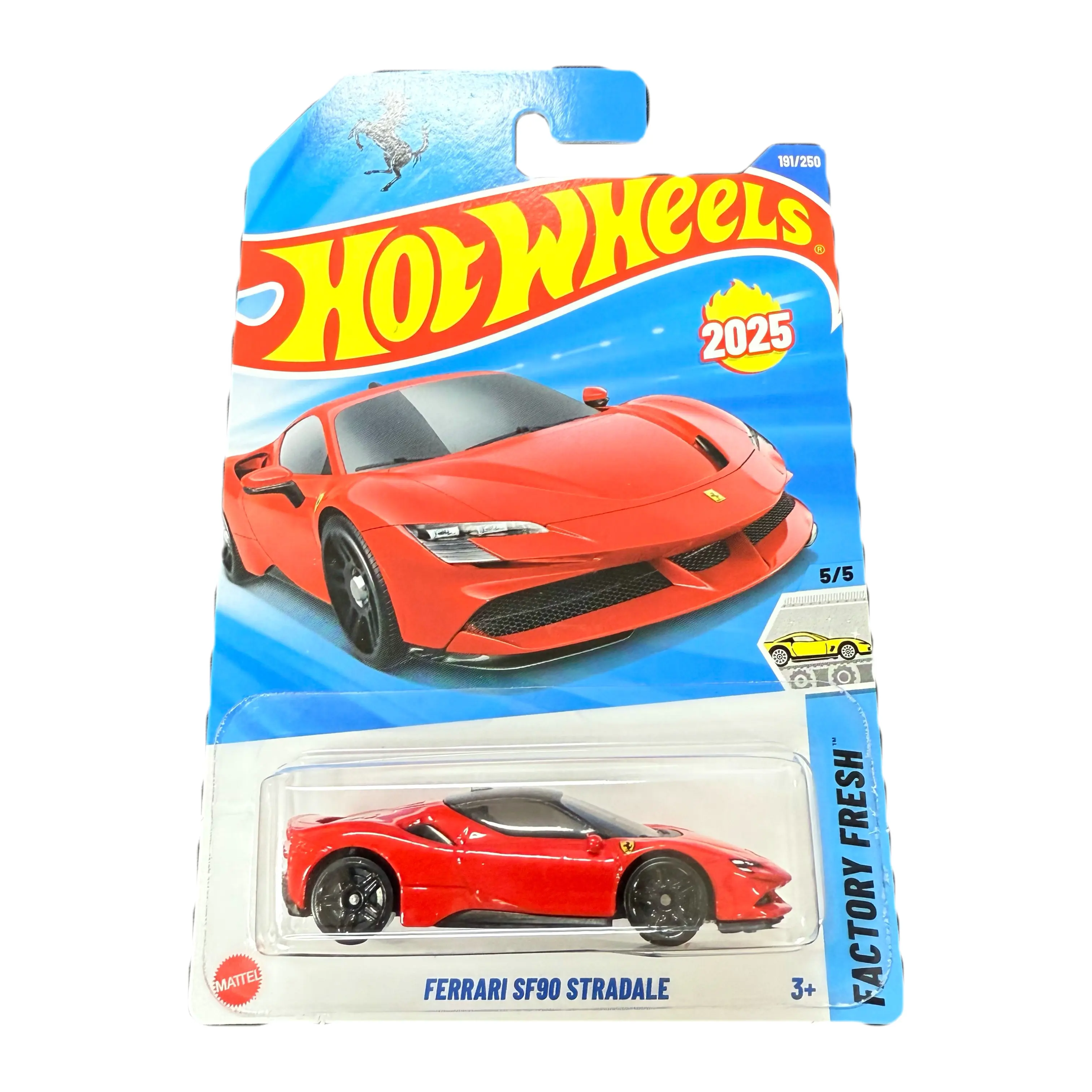 

2025-191 Hot Wheels Cars Ferrari SF90 Stradale 1/64 Metal Diecast Model Collection Toy Vehicles