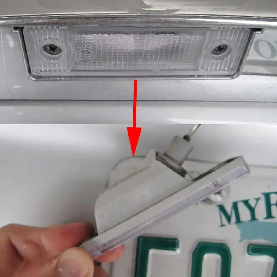 Qxny Rückfahrkamera-Halterung, Kennzeichenbeleuchtung, Gehäusehalter für Chevrolet Aveo Lacetti Captiva Orlando Epica Cruze Takuma