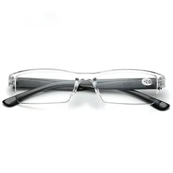 Portable Ultra Light Reading Glasses Degree +1+1.5+2+2.5+3+3.5+4 for Male Female Presbyopic Eyeglasses Small Square Eyewear 2023