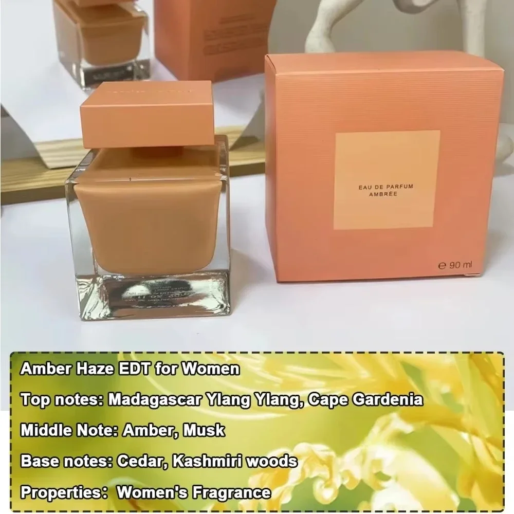 

Women Perfume Long Lasting Woody Floral Eau De Parfum Pure Musk Extract Women's Everyday Essential Perfume Gift