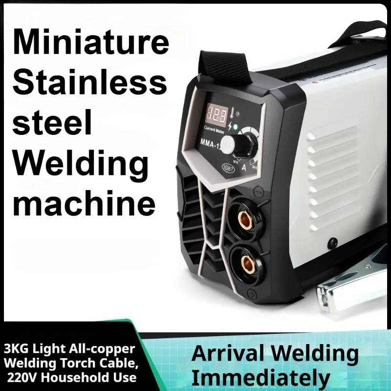 Portable Mini ARC Welding Machine Lightweight Dual Voltage Welder Convenient Home DIY Stainless Steel Welding Electrical Tools