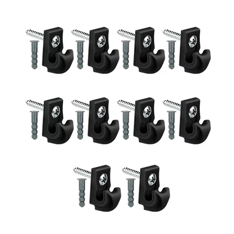 10 stks plafondhaken multifunctionele schroefhaken voor plant en decoraties installatie 37JD