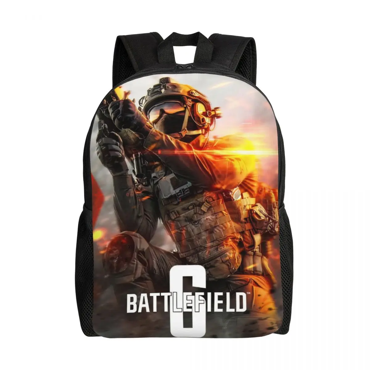 

Детский рюкзак Battlefield 6, забавные игры, рюкзаки для детей, девочек и мальчиков, детская сумка для книг с героями мультфильмов