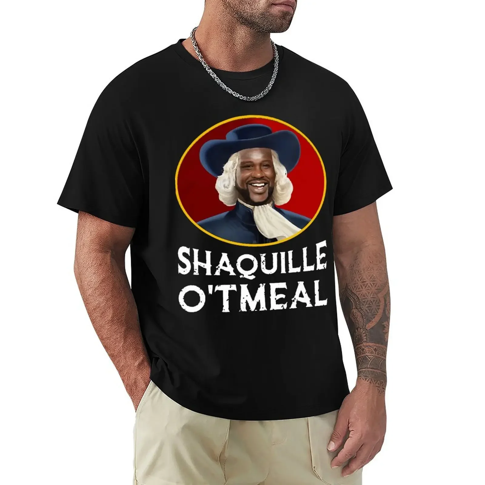 Shaquille Oatmeal Shaquille O'tmeal T-shirt tops aesthetic clothes sweat shirts, men