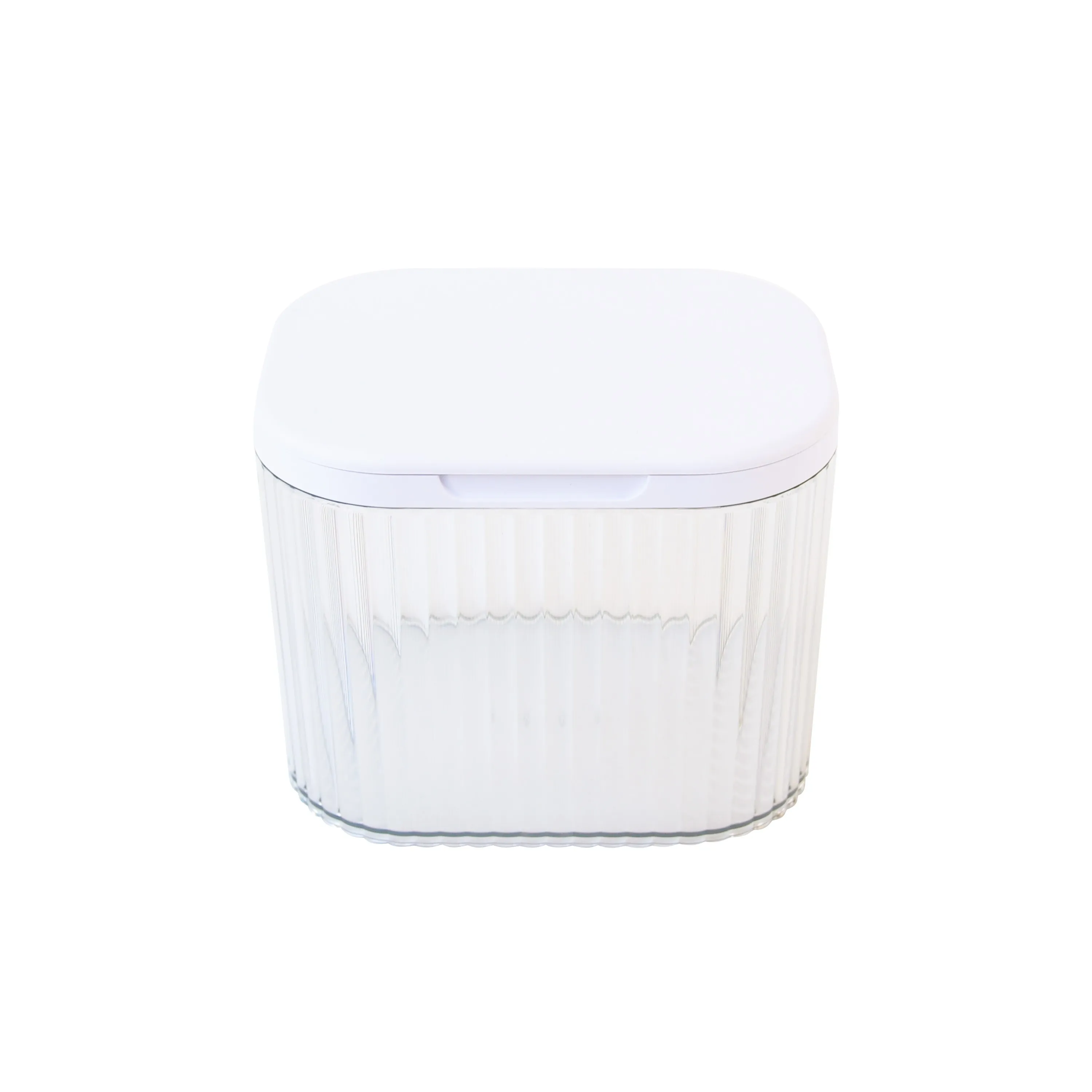 

Lightweight Plastic Laundry Storage Bin with Secure Lid