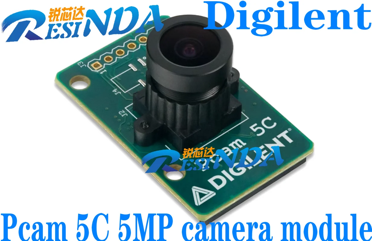 Pcam 5C 5-megapixel camera module is compatible with FPGA development boards such as Digilent ZYBO Z7