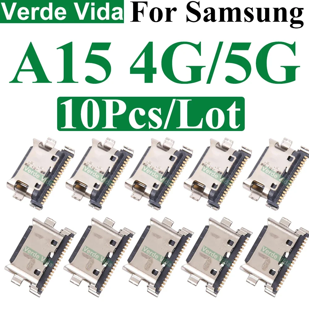 10 sztuk oryginalnego złącza portu ładowania USB do Samsung A05 A05S A15 A25 A35 A55 A13 4G A04 A04S A14 A23 A33 A24 A34 A54 A53 5G — zdjęcie 7