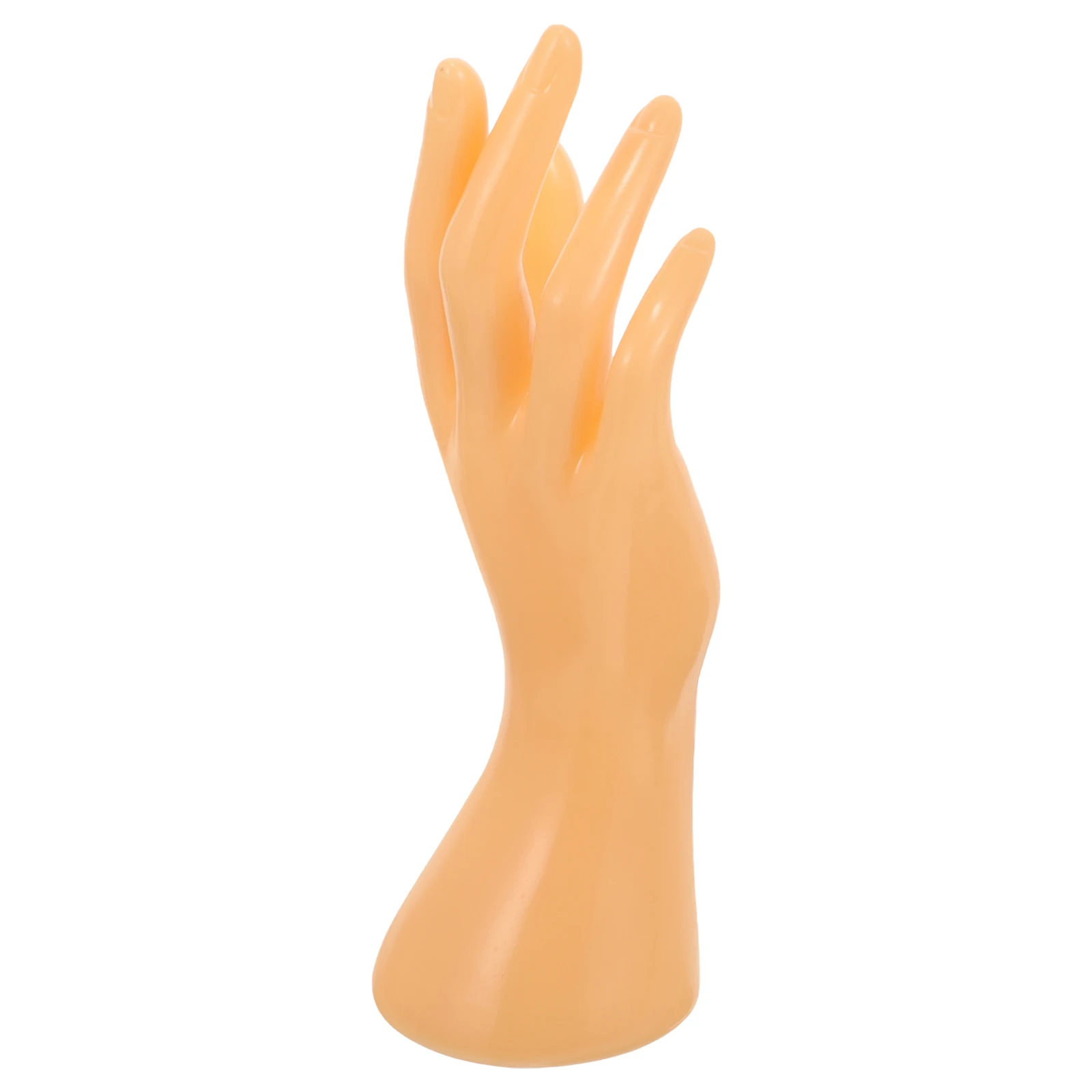 

Stable Durable Plastic Female Hand Jewelry Holder Multi-Function Ring Stand For Bracelets Watches Display Desktop Store
