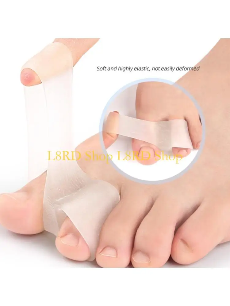 

L8RD Double Pack Orthopedic Toe Spreaders Soft Silicone Durablity for Sports Recovery