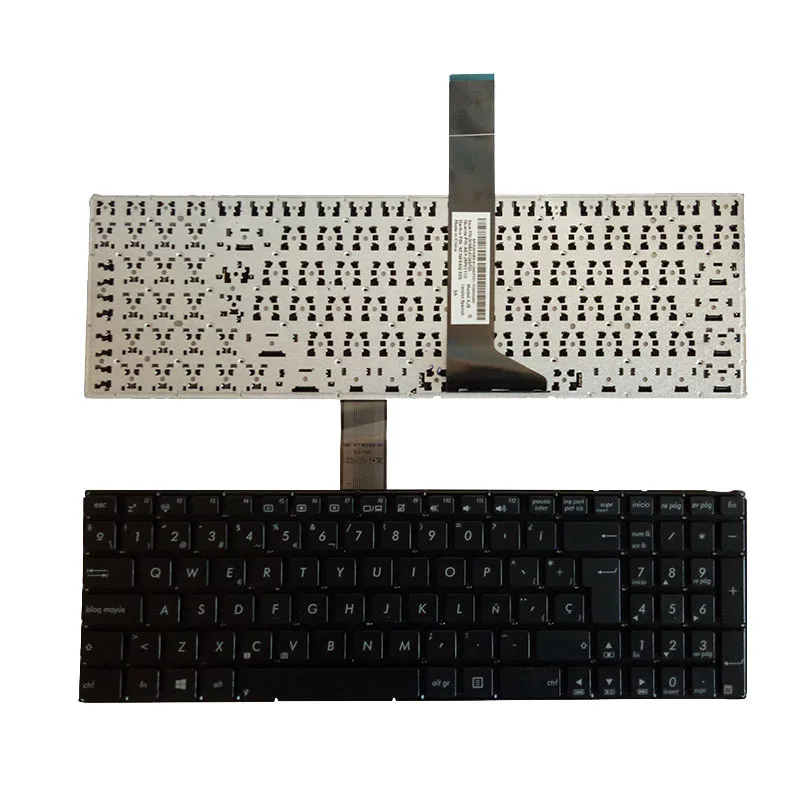 New Spanish Laptop Keyboard for ASUS R510L R510EP R510LA R510LB R510LC R510LD R510V R510C SP Keyboard