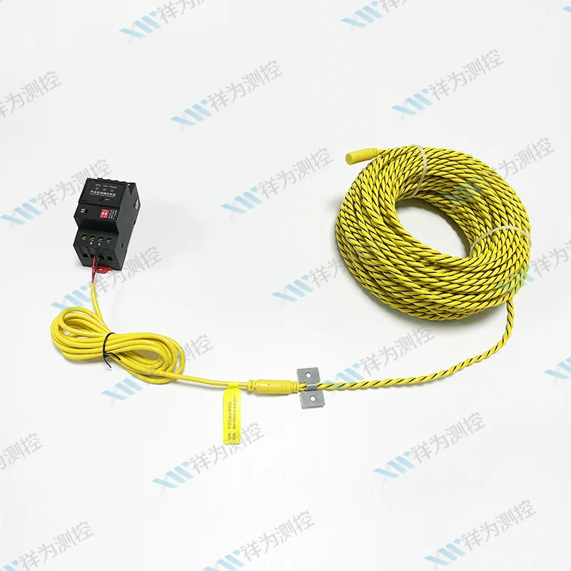 نظام تنبيه الفيضانات مع كابل استشعار المياه Xiangwei بطول 30 مترًا وإنذار صوتي بصري للمستودع XW1100 #5