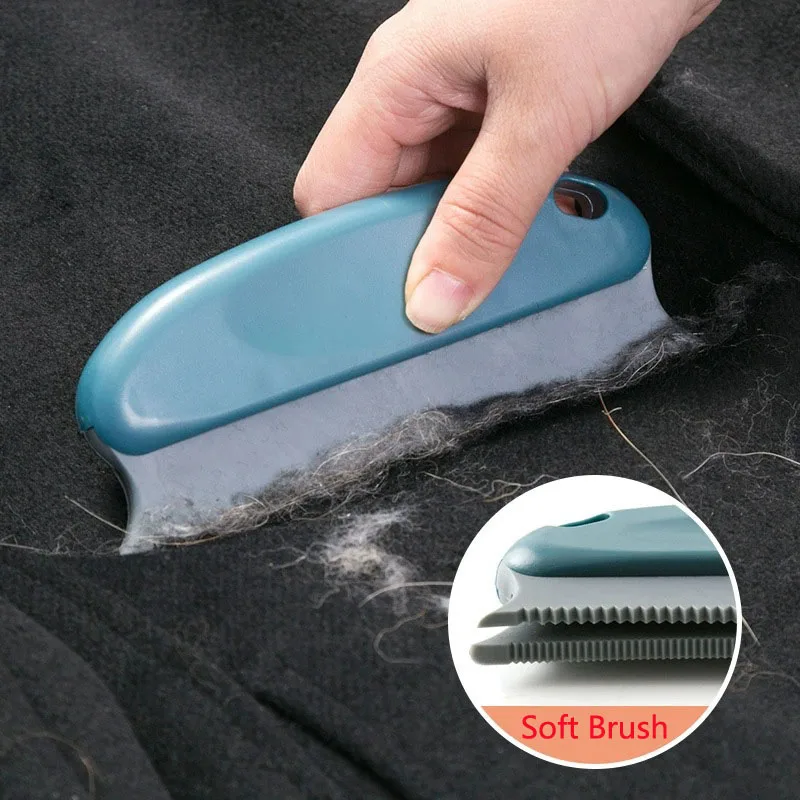 Clothes Lint Remover Pet Hair Remover Lint Roller Carpet Cleaner Fabric Shaver Brush Clean Tool Fur Remover Dust Removal Brush