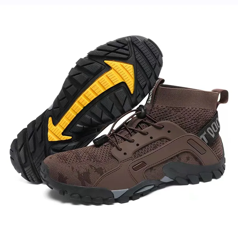 Lynjacye Size 36-48 Outdoor HikingShoes for Men Women Breathable Camping Shoes Climbing Trekking Sneakers Mountain Walking Shoes