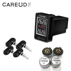 For Honda/Toyota//Mazda CAREUD Car electronics Wireless TPMS Tire Pressure Monitoring System Internal/External LCD Display