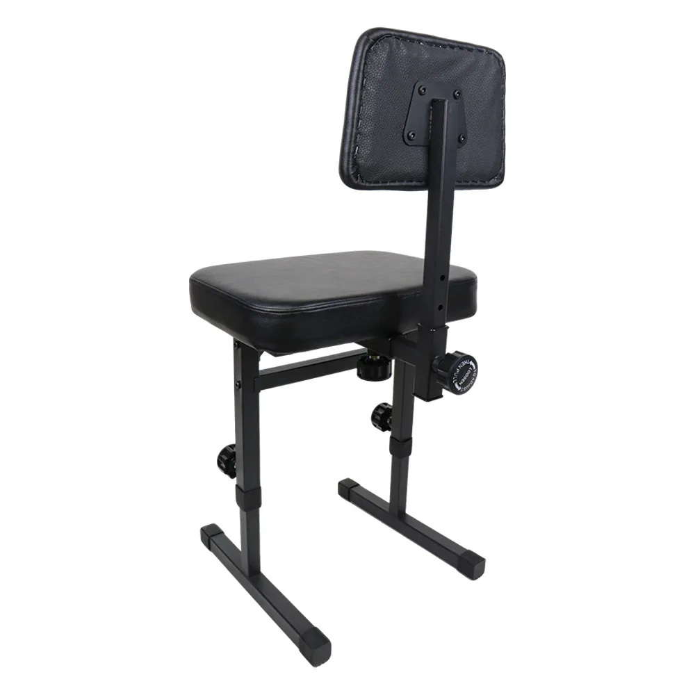 5-Position Adjustable Electronic Keyboard Stool H-Type Adjustable Piano Stool Piano Keyboard Chair
