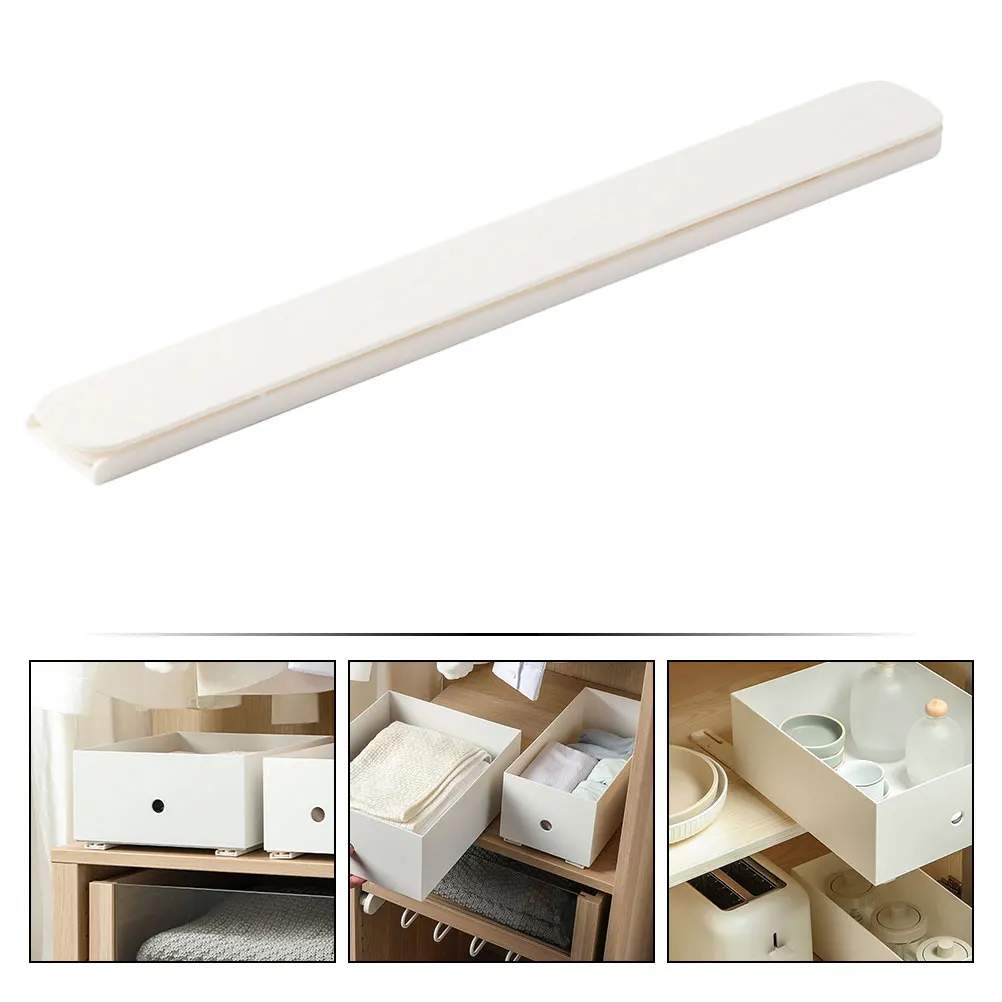 

4pcs Drawer Slides Cabinet Replacement Heavy Duty Glides For Dresser Closet Undermount Plastic Guides Easy Install