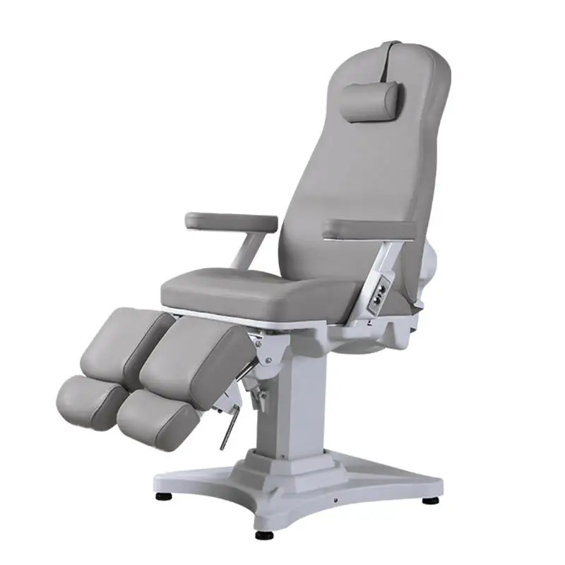 Luxury Podiatry Chair Beauty Salon Furniture Height Adjustable Tattoo Bed  Pedicure Chair for Hospital