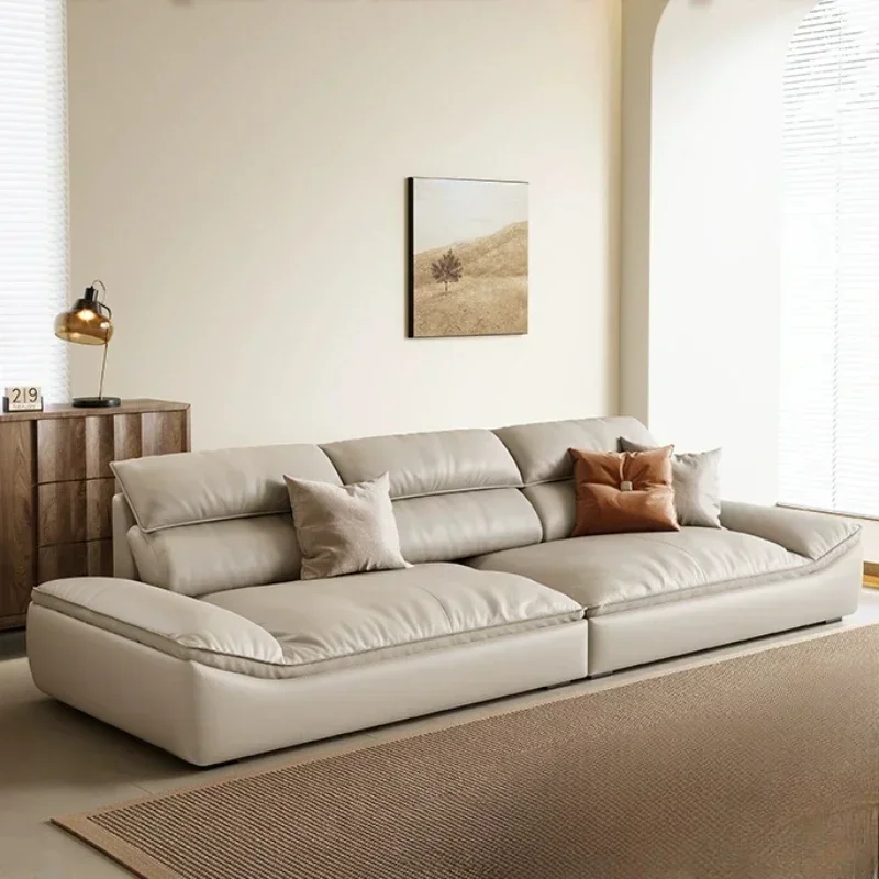 White Oversize Simple Lazy Sofa Fancy Soft Modern Individual Loveseat Puffs Sofa Living Room Sofy Do Salonu Furniture Couch