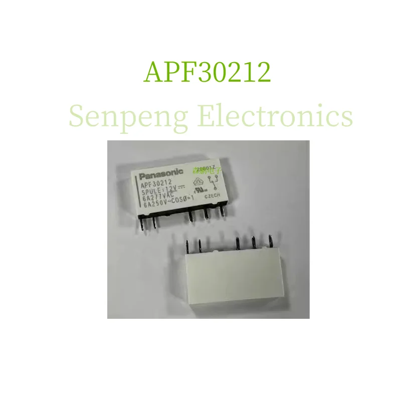 

5PCS/LOT Free postage APF30224 24V Panasonic ultra-thin 5-pin narrow power relay APF30212 12V 6A