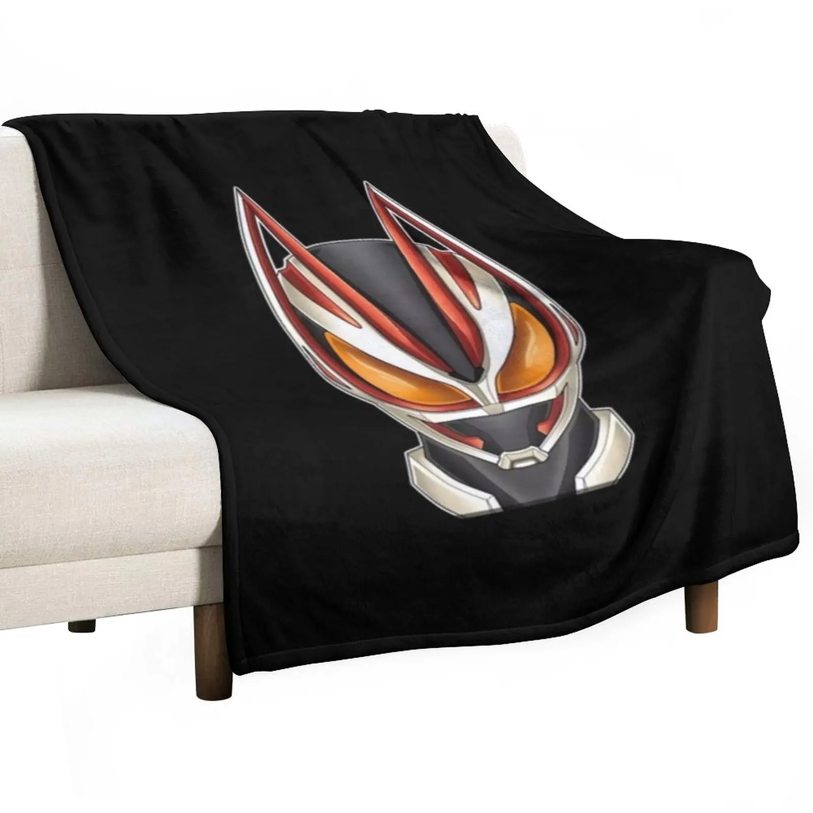 

New kamen rider geats Throw Blanket Warm sofa bed Hairy Blankets