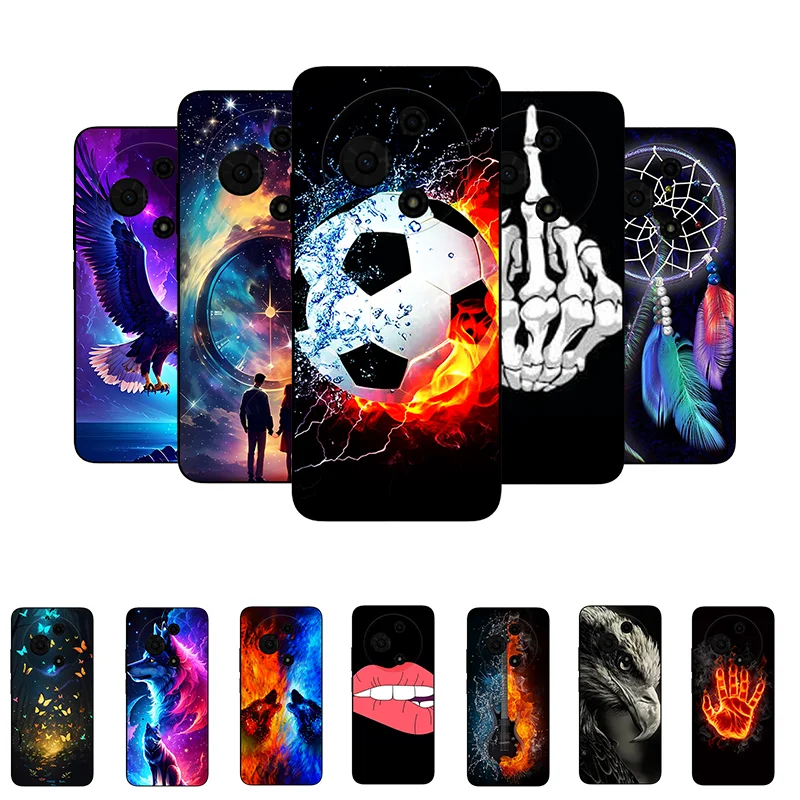 Para TCL 605 funda de fútbol funda trasera de silicona suave para TCL 605 T517D funda de teléfono TCL605 Fundas