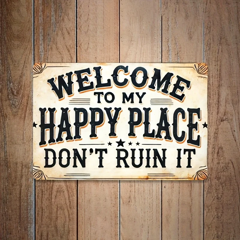 Style Art Metal Sign - 